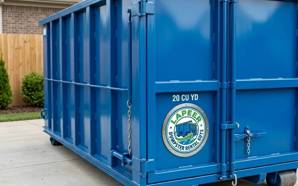 10 Yard Dumpster in Lapeer MI