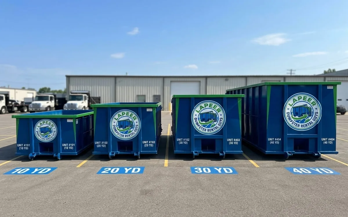 40 Yard Dumpster in Lapeer MI