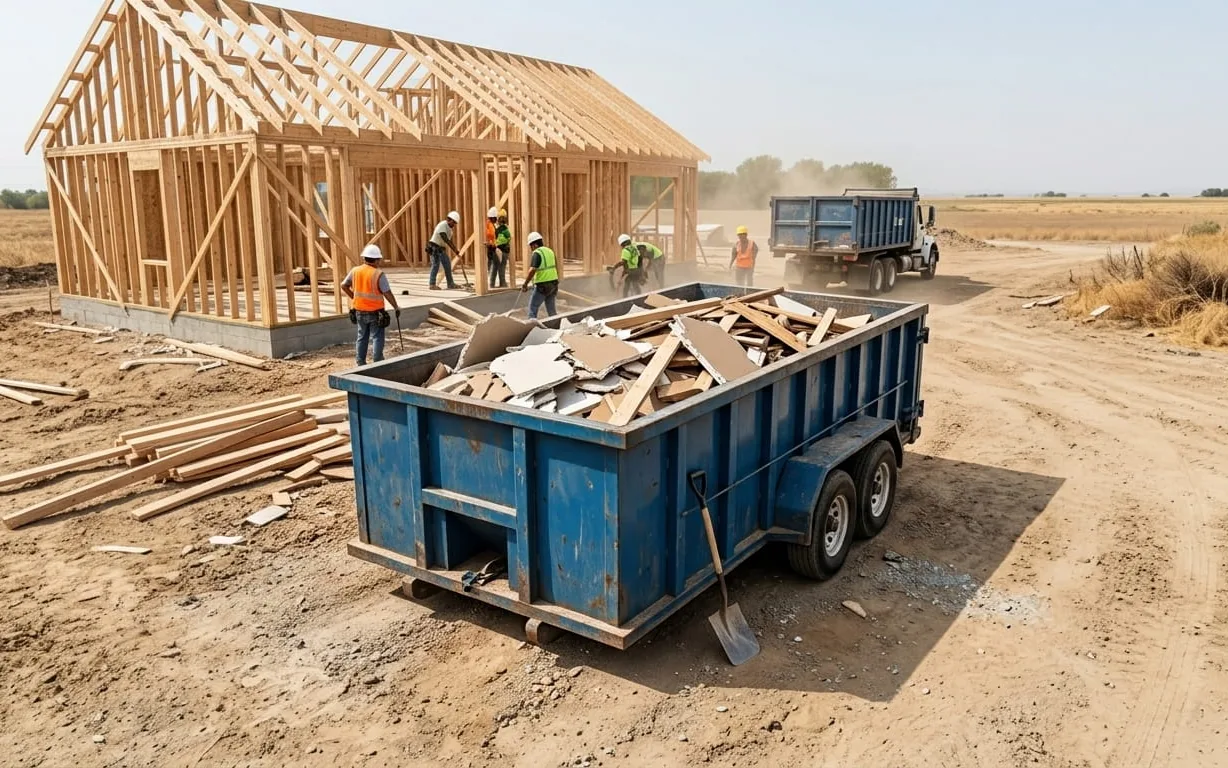 Construction Dumpster Rental in Lapeer MI