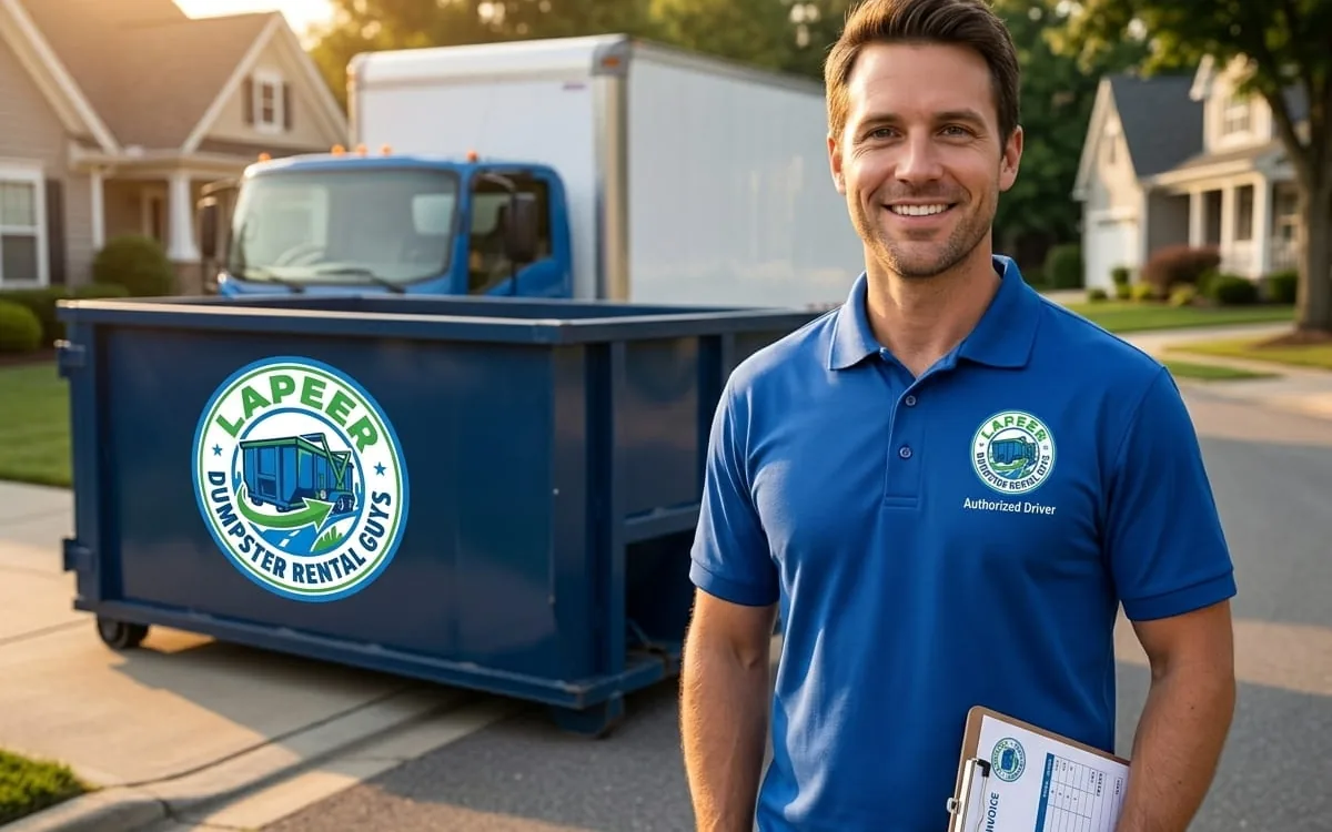 Dumpster rental services in Lapeer MI Dumpster rental services across Lapeer, Michigan