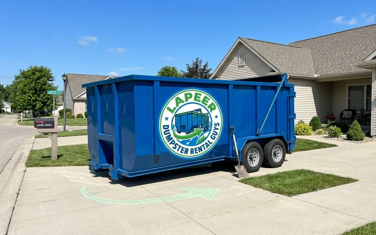 Residential Dumpster Rental in Lapeer MI